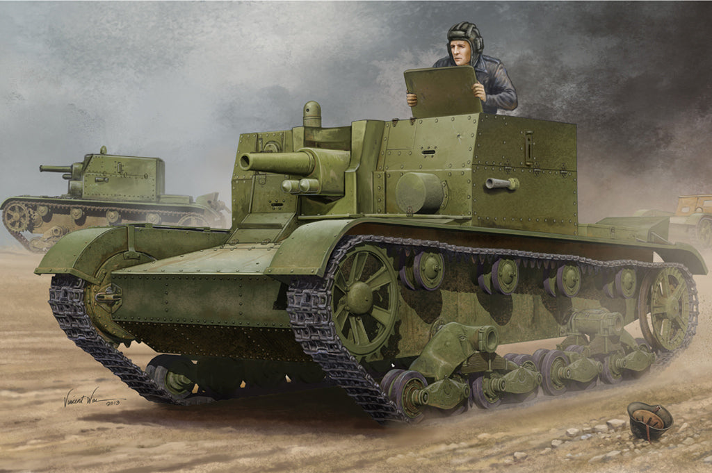 HobbyBoss 1/35 Soviet AT-1 Self-Propelled Gun 82499