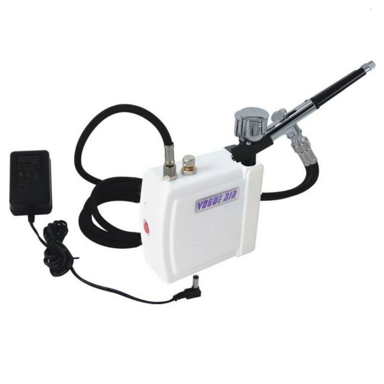 Hseng Mini Air Compressor Kit (Includes Hose and HS-30 Airbrush - no moisture trap) HS-08AC-SK