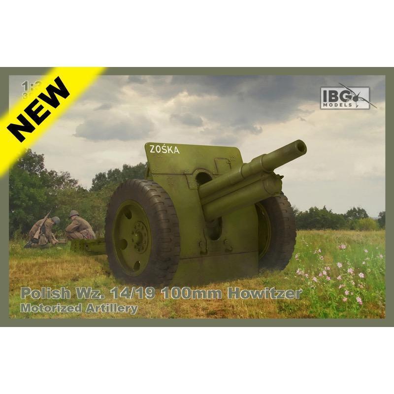 IBG 1/35 Polish Wz. 14/19 100mm Howitzer Motorised Artillery 35060