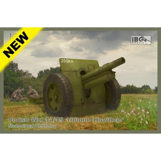 IBG 1/35 Polish Wz. 14/19 100mm Howitzer Motorised Artillery 35060