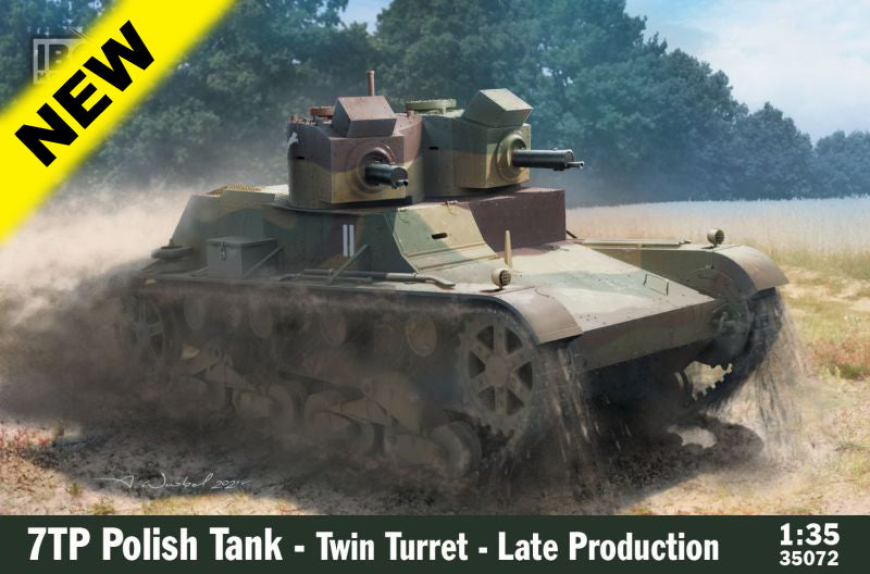 IBG 1/35 7TP Polish Tank - Twin Turret Late production 35072