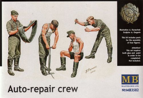 Master Box 1/35 Auto-Repair Crew MB3582