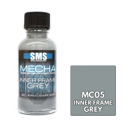 SMS Mecha Colour Premium Acrylic Lacquer INNER FRAME GREY 30ml MC05