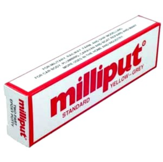 Milliput 2 Part Putty STANDARD YELLOW GREY MIL1