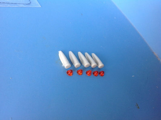 AUSLOWE Truck Part BULLET STYLE CAB MARKER LIGHTS 1/24 ML4