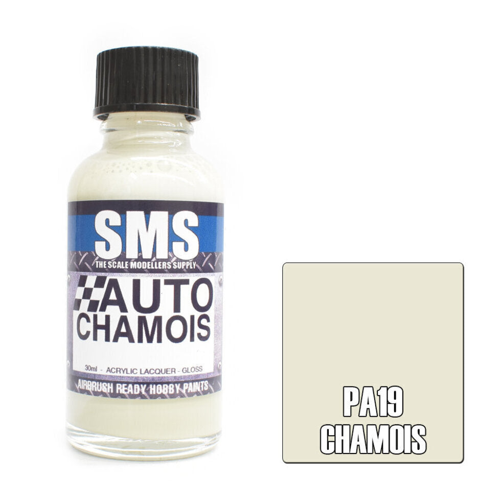 SMS Auto Colour Premium Acrylic Lacquer CHAMOIS 30ml PA19