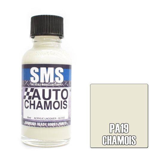 SMS Auto Colour Premium Acrylic Lacquer CHAMOIS 30ml PA19