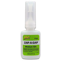 Zap-A-Gap CA+ Medium Cyanoacrylate (Green) 1/2oz/14.1g PT03