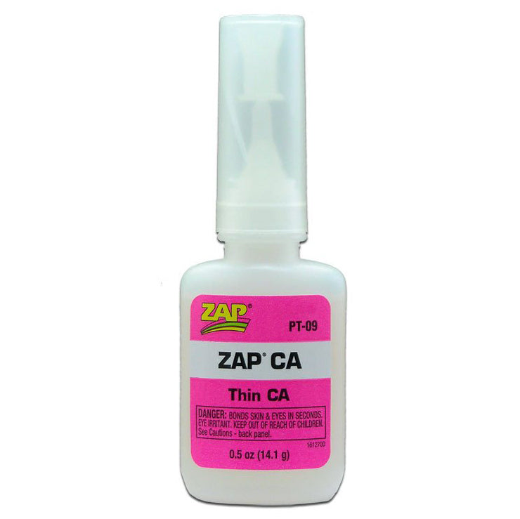 Zap-A-Gap CA Thin Cyanoacrylate (Pink) 1/2oz/14.1g PT09
