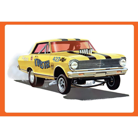1:25 AMT 1965 Chevy II Nova AWB "Twister" - Plastic Kit