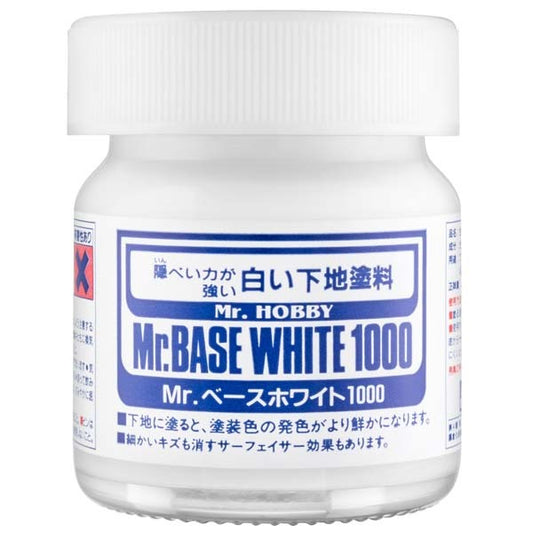 Mr Hobby (Gunze) Mr BASE WHITE 1000 40ml SF283