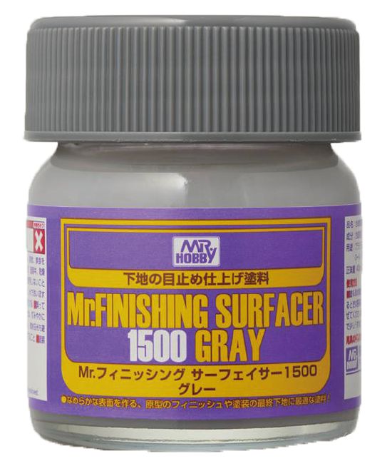 Mr Hobby (Gunze) Mr Finishing Surfacer GREY 1500 40ml SF289