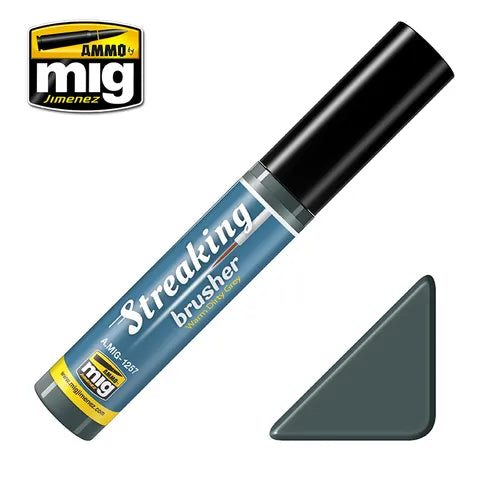 AMMO STREAKINGBRUSHER WARM DIRTY GREY AMIG1257