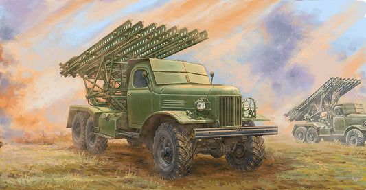 Trumpeter 1/35 Soviet 2B7 Multiple Rocket Launcher BM-13 NM TR01075