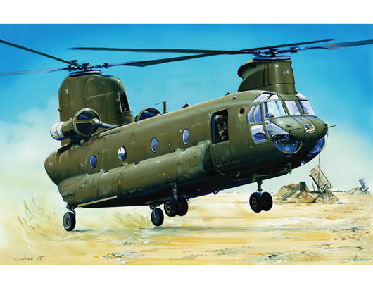 Trumpeter 1/72 CH-47D CHINOOK *AUS DECAL* 01622