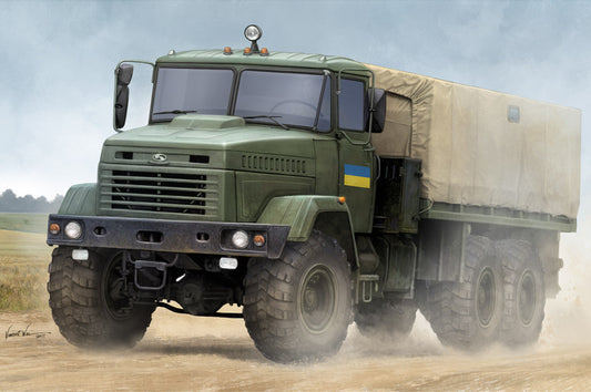 HobbyBoss 1/35 Ukraine KrAZ-6322 “Soldier” Cargo Truck HB85512