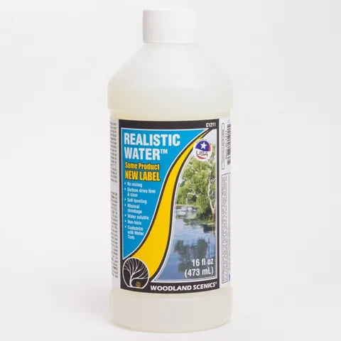 WOODLAND SCENICS REALISTIC WATER 16 OZ WS-C1211