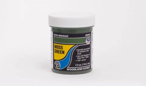 WOODLAND SCENICS MOSS GREEN WATER UNDERCOAT WS-CW4533