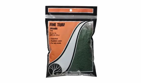WOODLAND SCENICS WEEDS FINE TURF (BAG) WS-T46