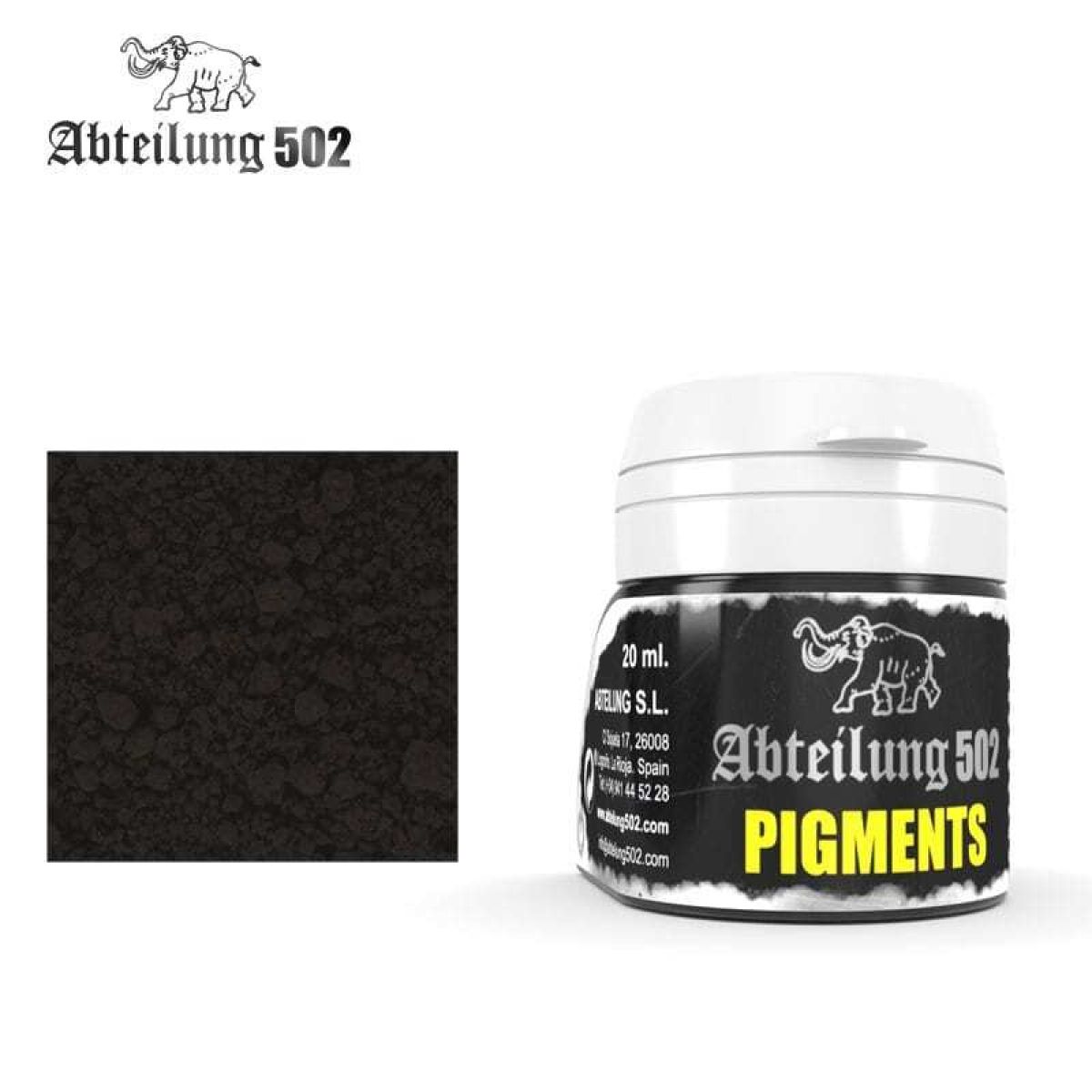 Abteilung 502 Pigments GUN METAL 20ml ABTP231