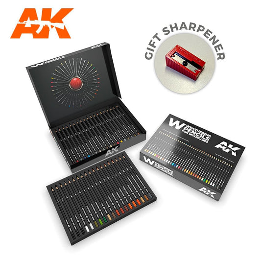 AK Weathering Pencils Deluxe Edition Box AK10047