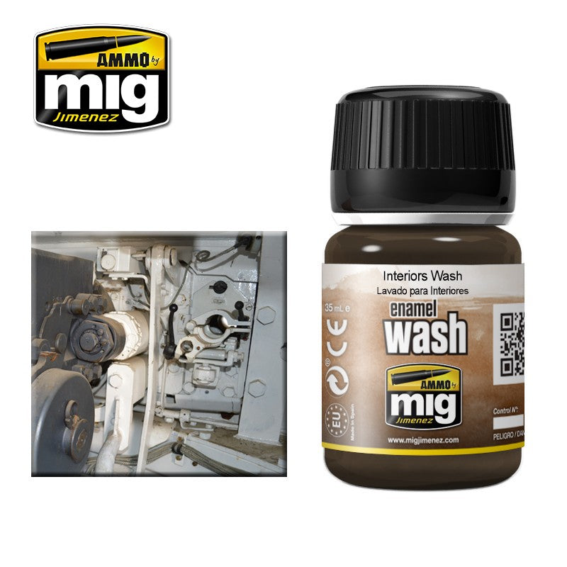 AMMO Enamel Washes INTERIORS WASH 35ml AMIG1003
