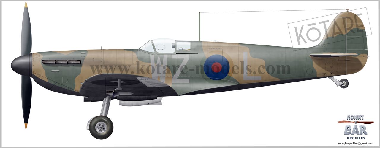 Kotare 1/32 Spitfire Mk.I (Early) K32004