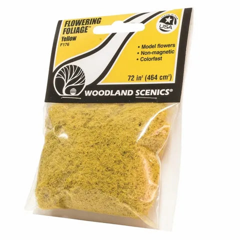 Woodland Scenics Flowering Foliage YELLOW (Bag) WS-F176
