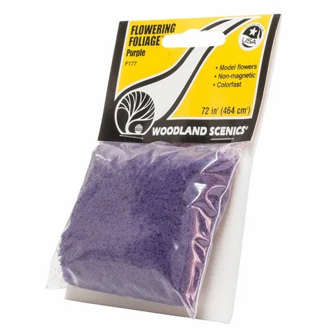 Woodland Scenics Flowering Foliage PURPLE (Bag) WS-F177