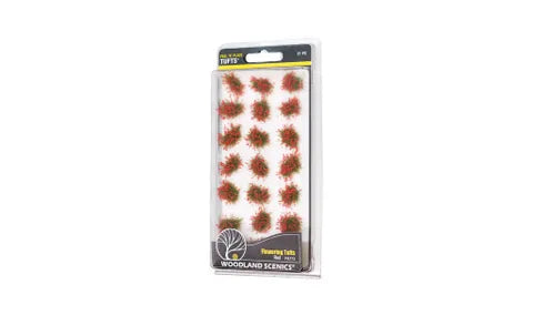 Woodland Scenics Tufts RED FLOWERING WS-FS773