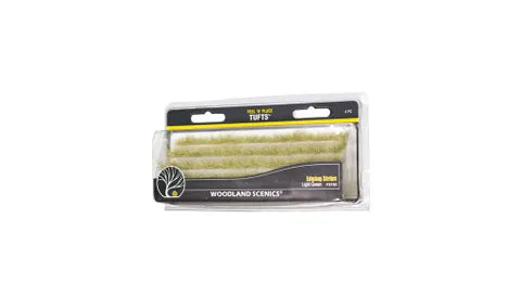 Woodland Scenics Tufts LIGHT GREEN EDGING STRIPS WS-FS780