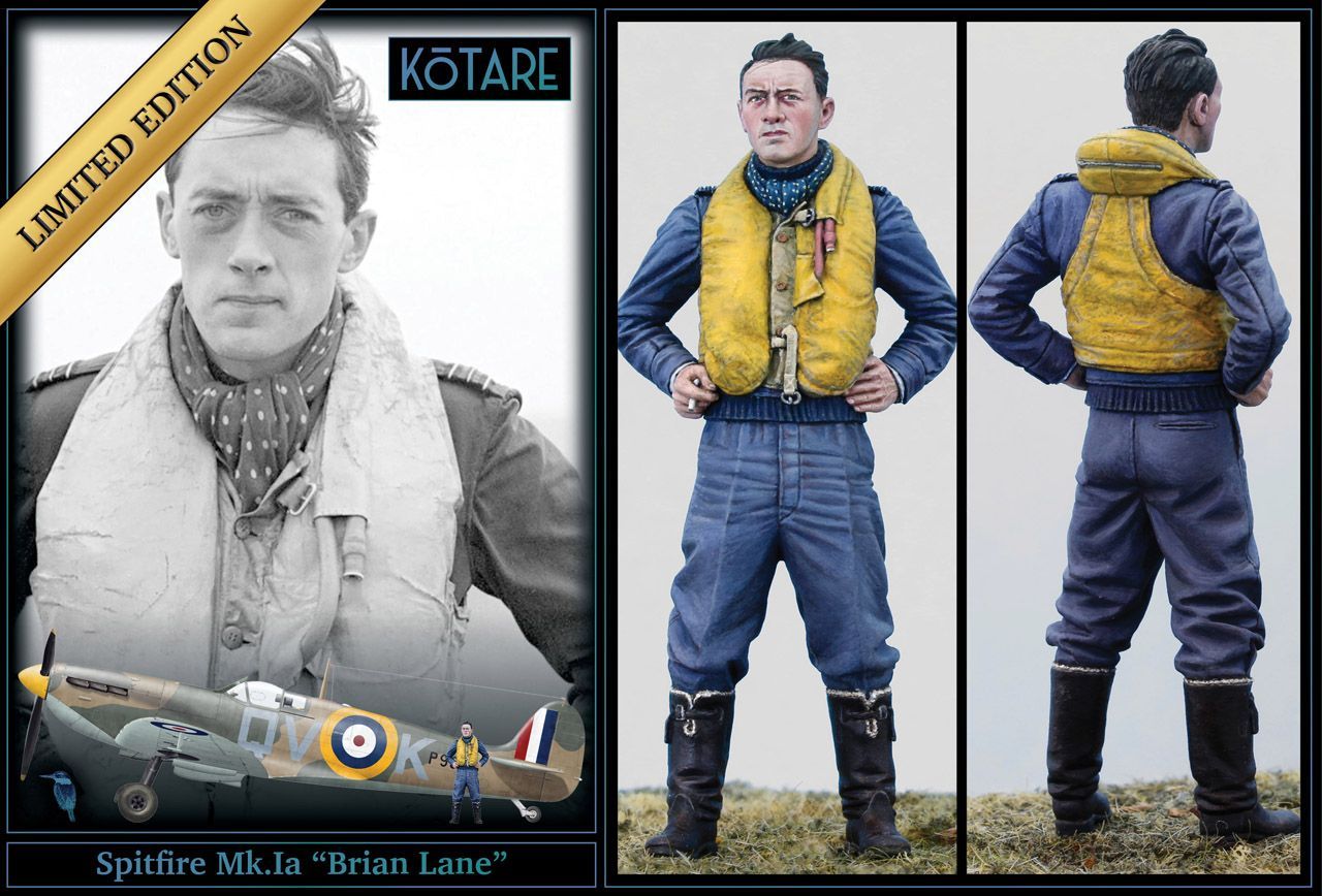 Kotare 1/32 Spitfire Mk.Ia "Brian Lane" LIMITED EDITION K32601