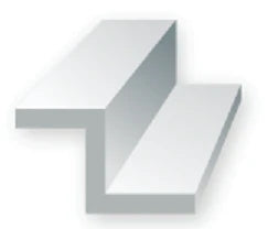 Evergreen White Polystyrene Z Channel 0.080" / 2.0mm x 35cm (4pce) 752