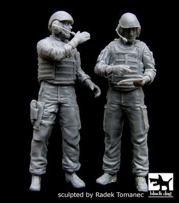 Blackdog 1:35 Australian Army tank crew in Afghanistan