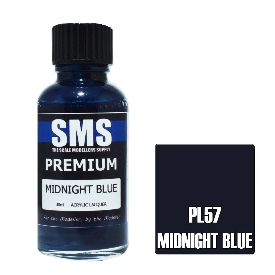 SMS Premium Acrylic Lacquer Colour Midnight Blue PL57