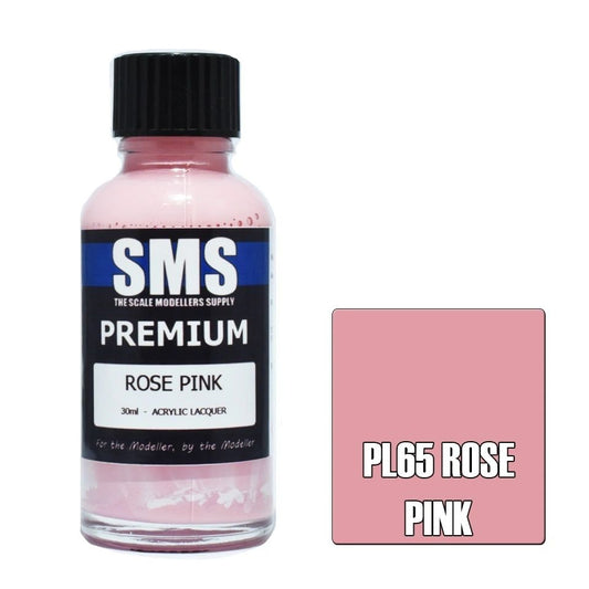 SMS Premium Acrylic Lacquer Colour Rose Pink PL65