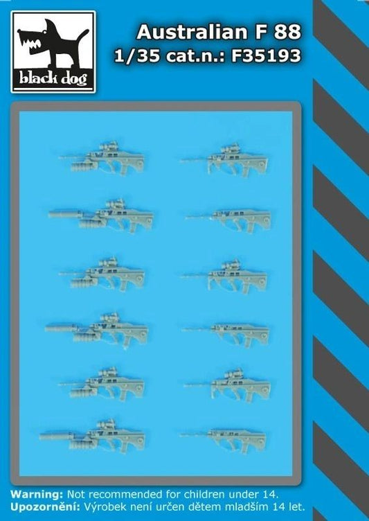 Blackdog 1:35 Australian F88 Modern Assault Rifle (12Pce)