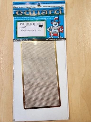 Eduard Photo-Etched 1/35 Barbed Wire Razor I (8m)