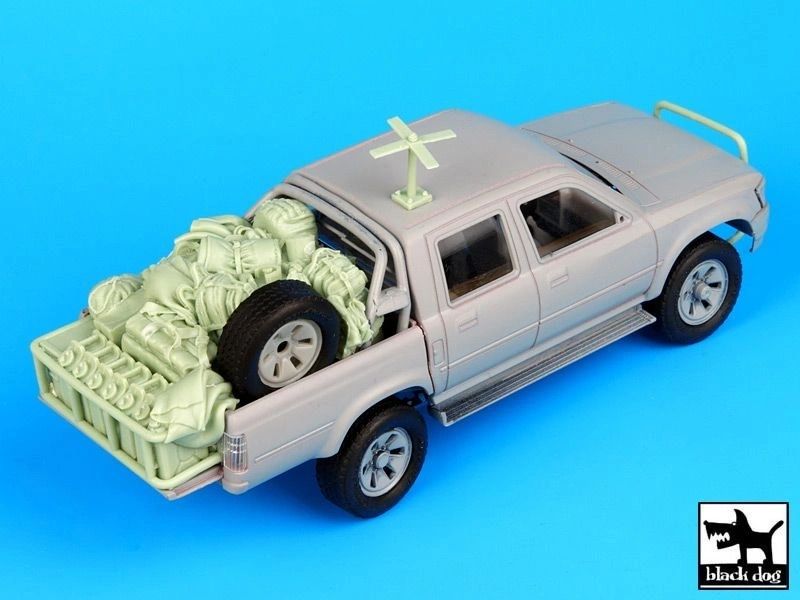 Blackdog 1:35 Pick-up US Special forces accessories set