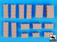 Blackdog 1:35 Universal modern plastic boxes accessories set