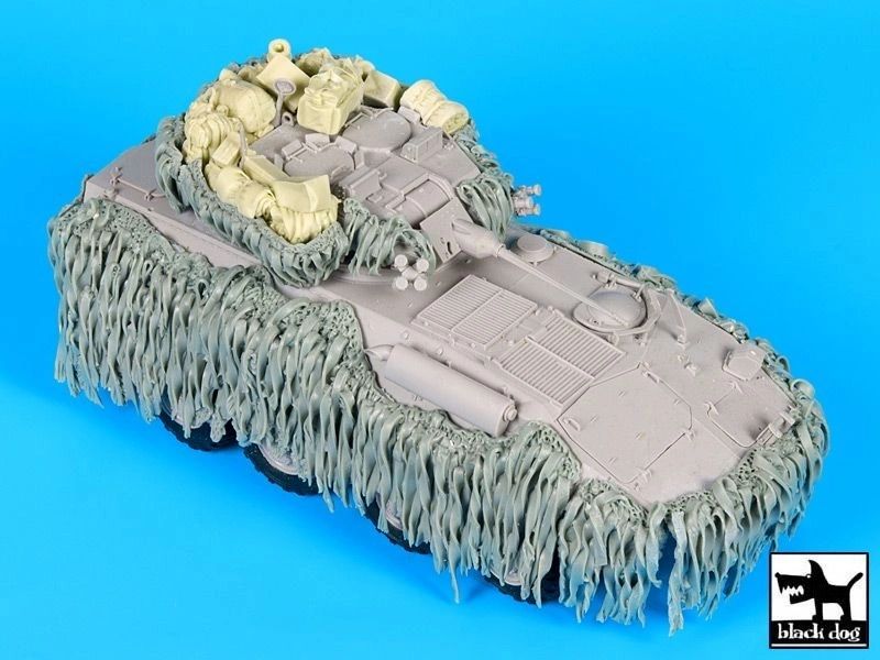 Blackdog 1:35 ASLAV Hessian Tape accessories set