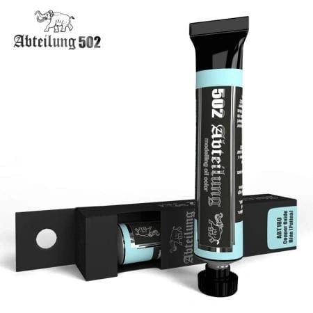 Abteilung 502 Oil Paint Colour Copper Oxide Blue (petina) ABT180