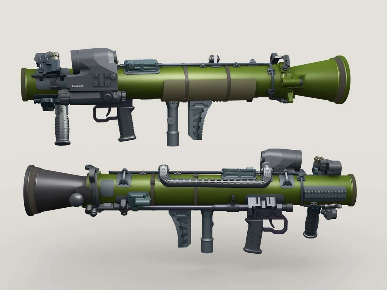 Legend Productions 1/35 Carl Gustaf M3 Multi-Role Weapon System (4each)