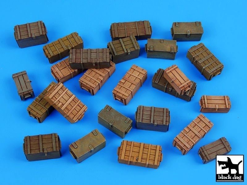 Blackdog 1:35 Universal Ammo Boxes accessories set