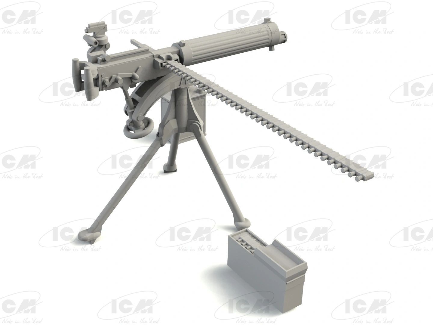 ICM 1/35 British Vickers Machine Gun