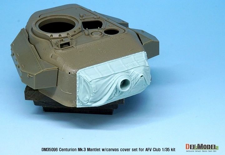 Def Model 1/35 Centurion Mk3 Mantlet w/Canvas cover set