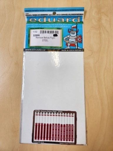Eduard Photo-Etched 1/32 Remove Before Flight (steel)