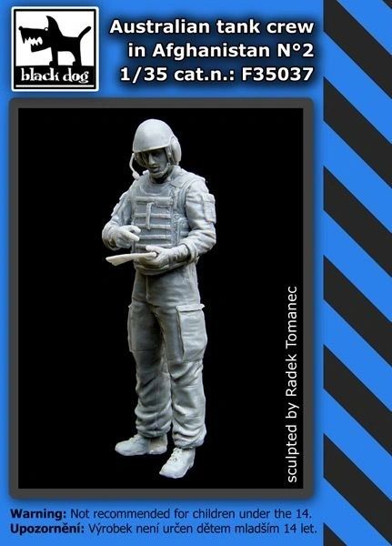 Blackdog 1:35 Australian Army tank crew in Afghanistan No.2