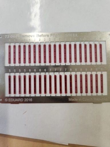Eduard Photo-Etched 1/72 Remove Before Flight (steel)