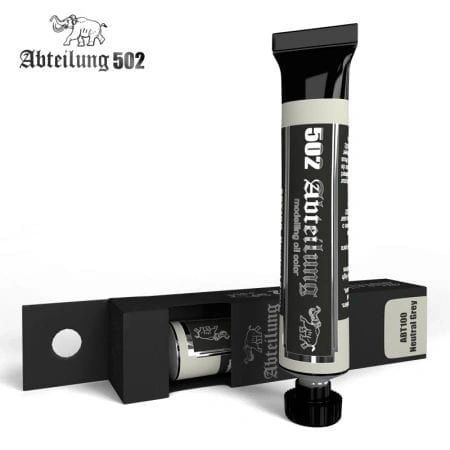 Abteilung 502 Oil Paint Colour Neutral Grey ABT100